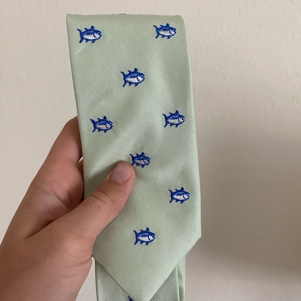 Southern Tide Summer Skipjack Tie In Lime